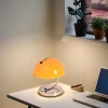 Bauhaus Vintage cream pudding, retro style, warm and romantic, INS style bedroom and study decoration table lamp details Picture